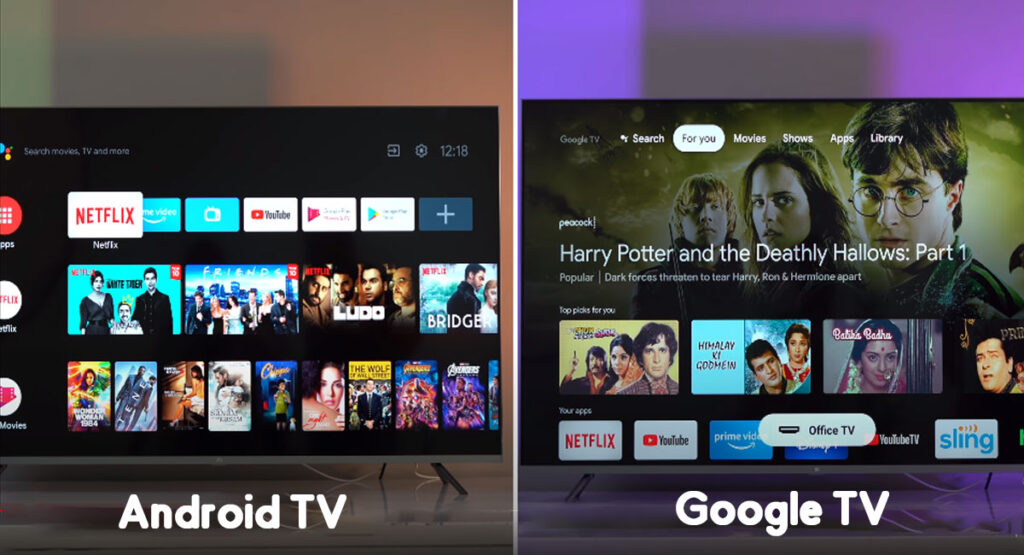 تفاوت Google TV با Android TV
