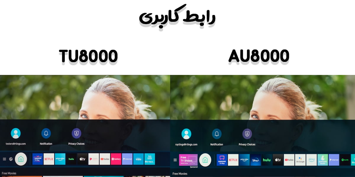 مقایسه رابط کاربری تایزن در سال 2020 با 2021