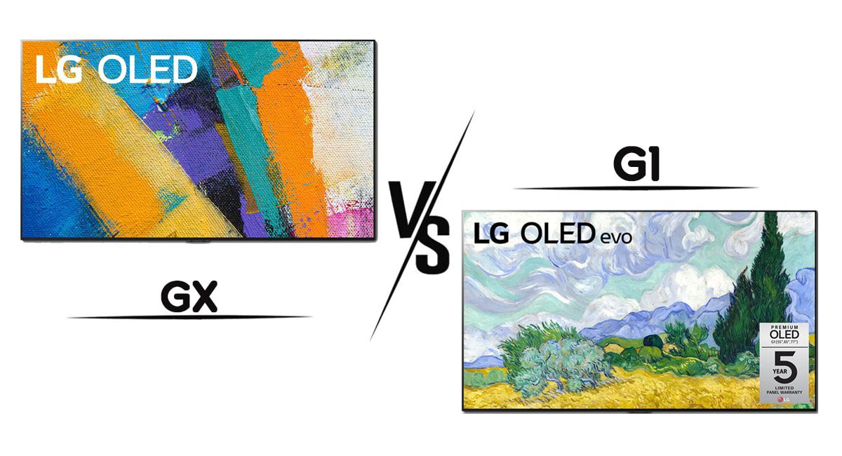 مقایسه تلویزیون GX با G1