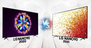 مقایسه تلویزیون NANO90 با NANO90 2021