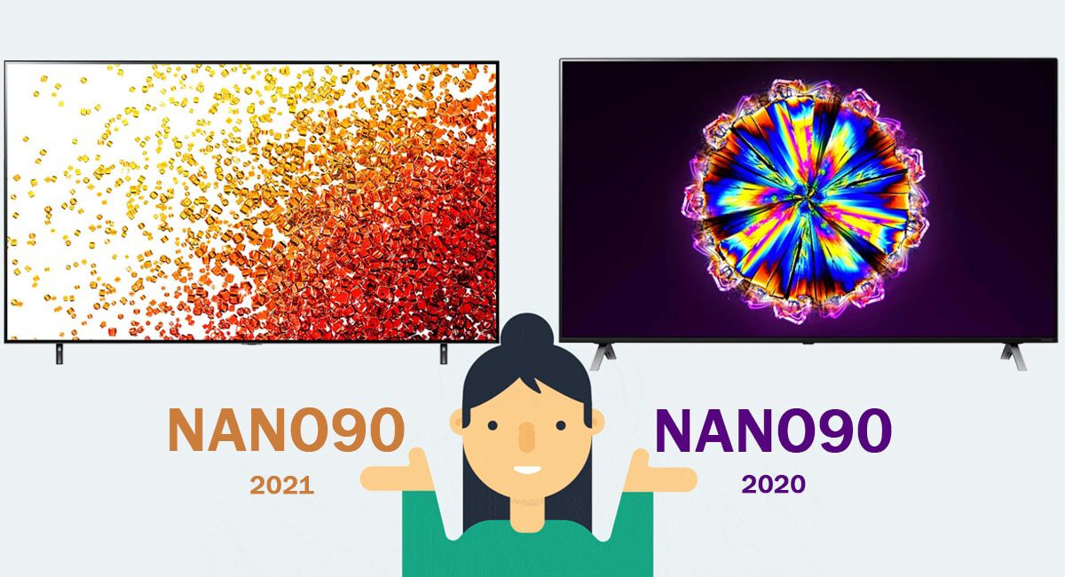 مقایسه تلویزیون الجی NANO90 با NANO90VNA