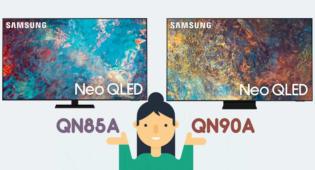 مقایسه تلویزیون سامسونگ QN90A با QN85A