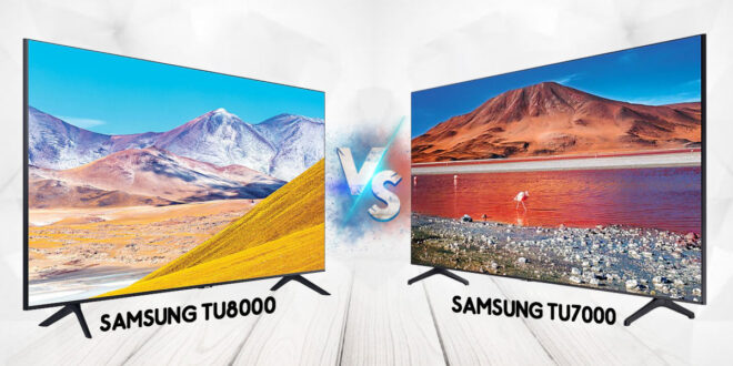 مقایسه تلویزیون TU8000 با TU7000