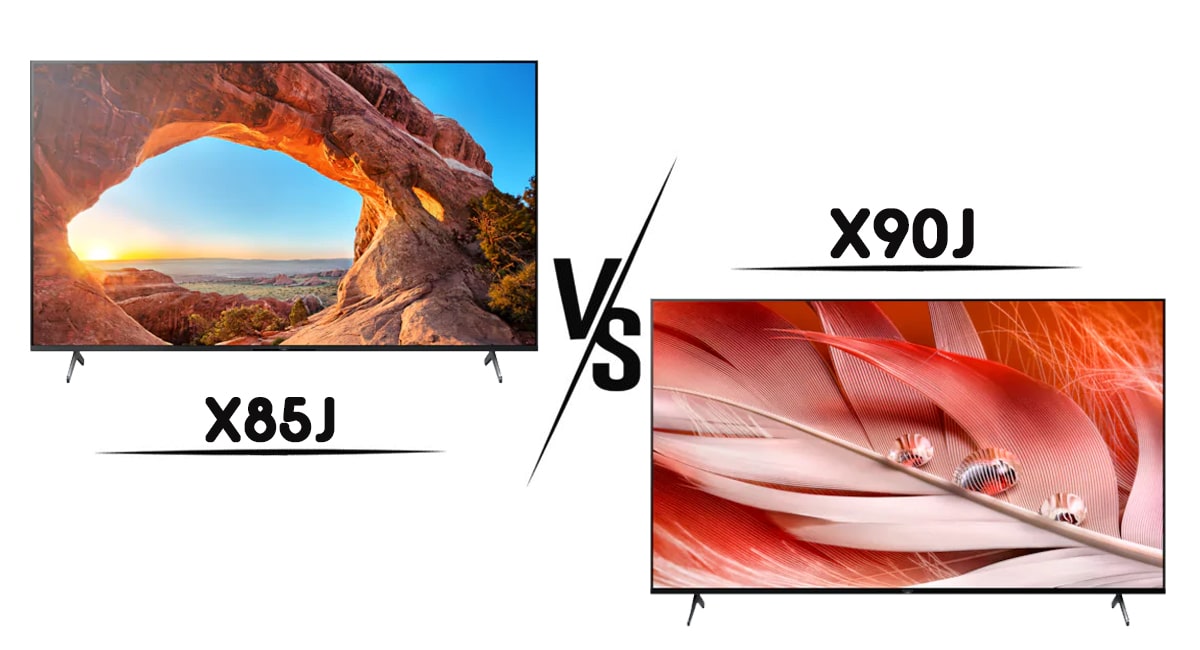 مقایسه تلویزیون X90J با X85J