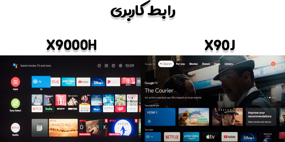 تفاوت Android TV با Google TV