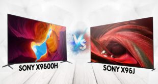 مقایسه تلویزیون X95J با X9500H