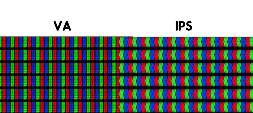 مقایسه پنل IPS با VA