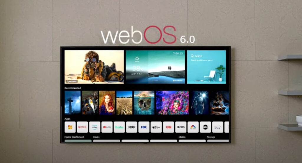 سیستم عامل webOS 6.0