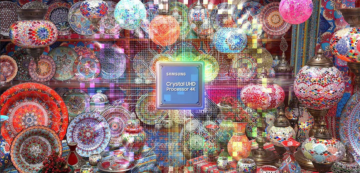 پردازنده Crystal Processor 4K