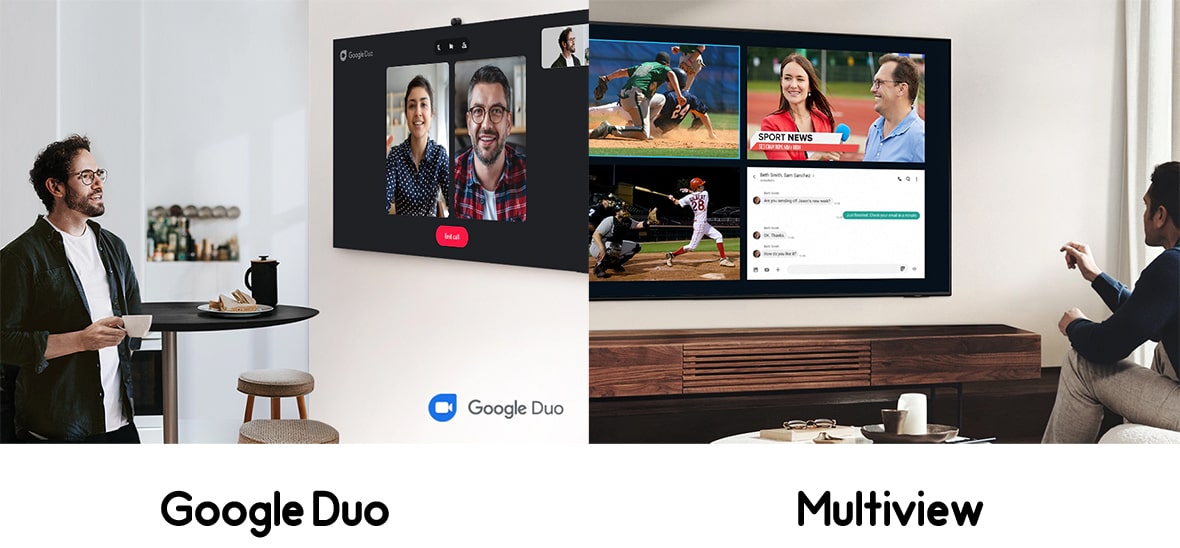 اپلیکیشن تماس تصویری Google Duo و Multi View