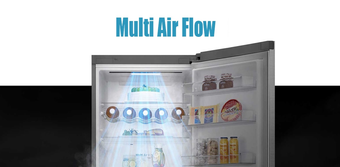 سیستم خنک کننده هوای چندگانه Multi Air Flow