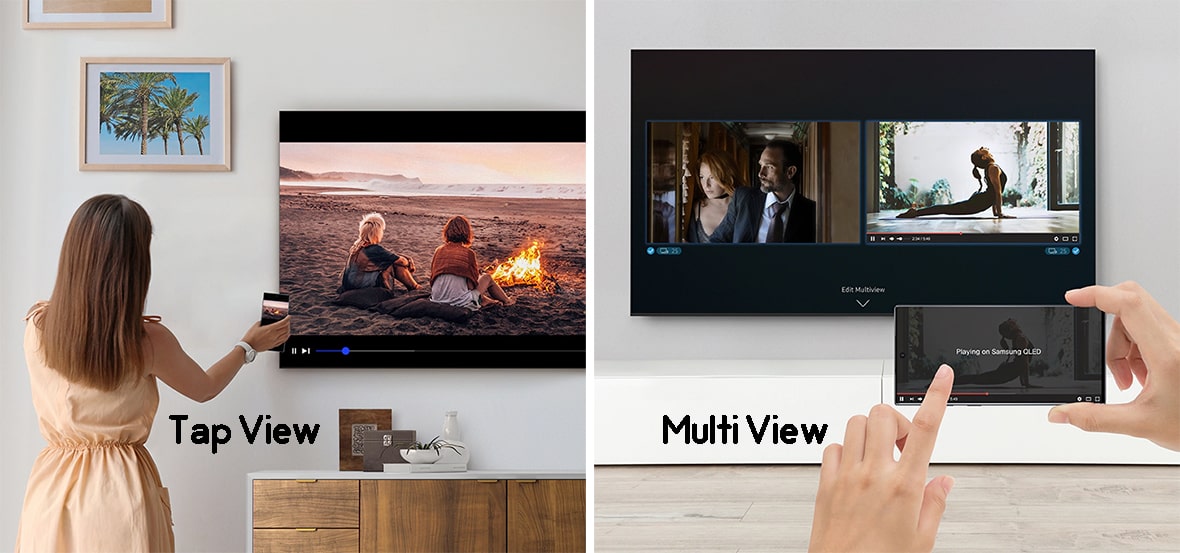 قابلیت Multi View و Tap View