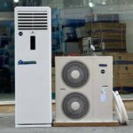 کولر گازی 36000 جنرال برلین ایستاده دو فن تک فاز بدون اینورتر CFH3-36LA اصلی + پرداخت در محل