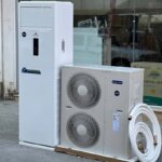 کولر گازی 42000 جنرال برلین ایستاده دو فن تک فاز بدون اینورتر CFH3-42LA اصلی + پرداخت در محل